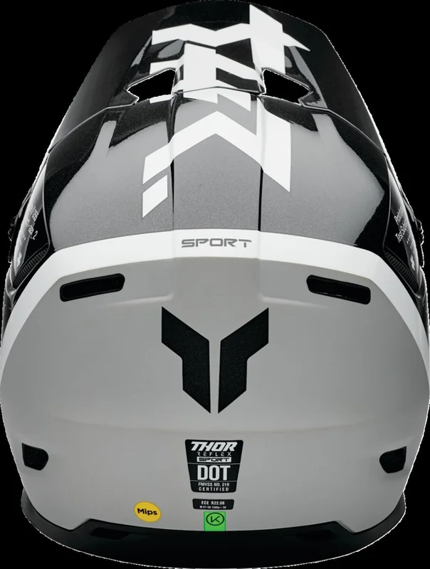 THOR HLMT RFLX SPORT RIOT BK/WH XS