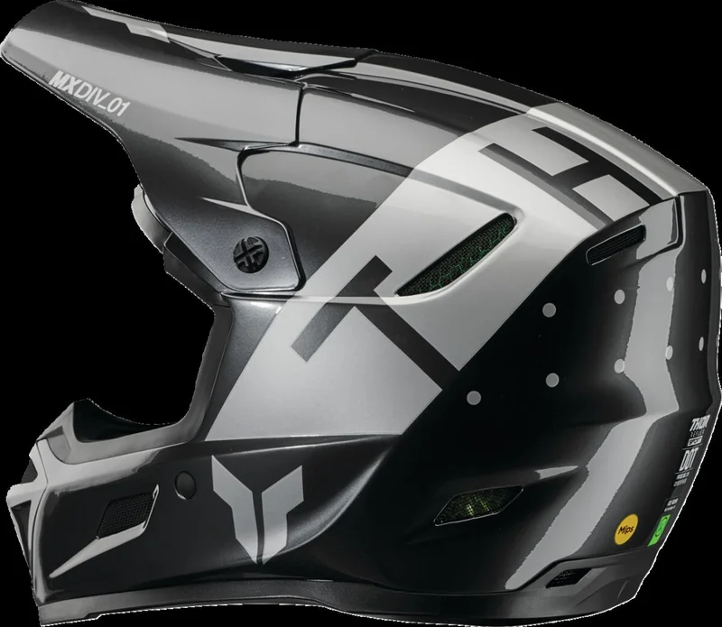 THOR HLMT RFLX SPRT ROGUE BK/CH XS
