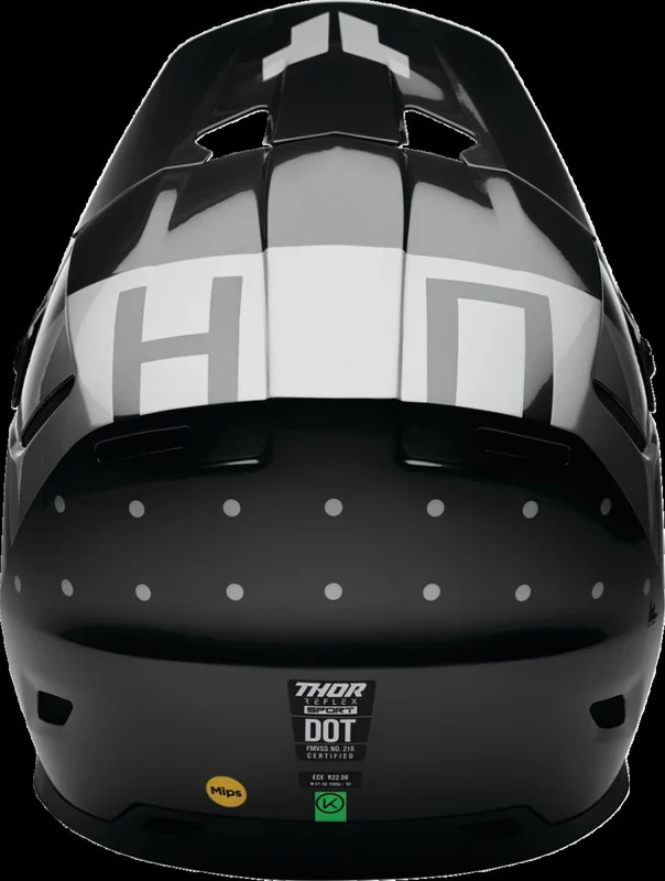 THOR HLMT RFLX SPRT ROGUE BK/CH XS