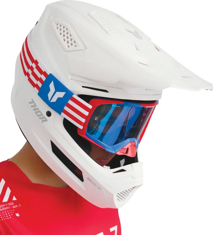 THOR HELMET FLEET WHITEOUT 2X