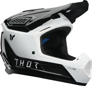 THOR HELMET FLEET STORM BK/WH