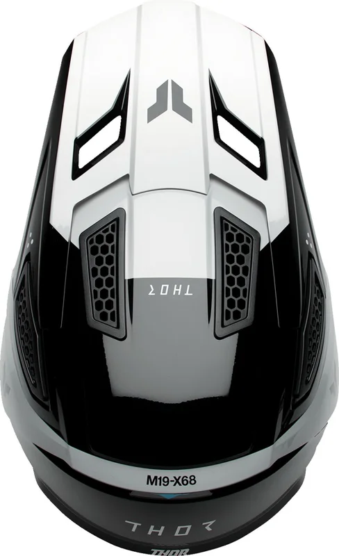 THOR HELMET FLEET STORM BK/WH XL