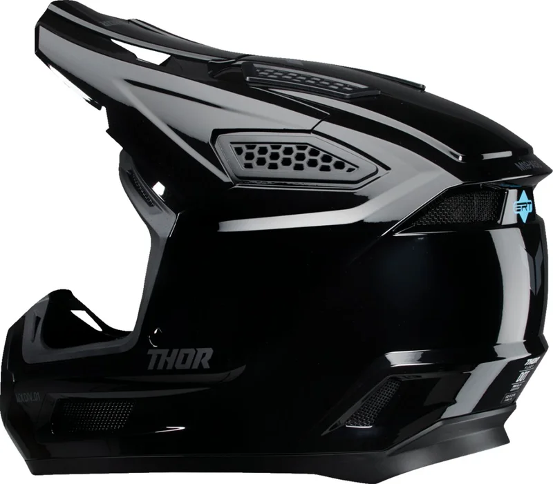 THOR Fleet Helmet - Blackout - Gloss Black - 2XL