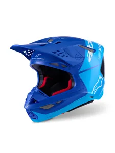 ALPINESTARS HELMET S-M10 FLOOD BLUE/BLK-CA