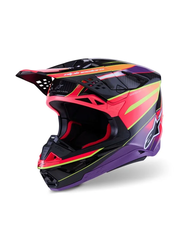 ALPINESTARS HELMET S-M10 ERA PINK/VIO/YL XS