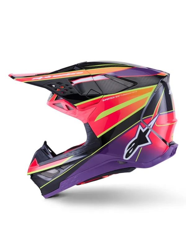 ALPINESTARS HELMET S-M10 ERA PINK/VIO/YL XS