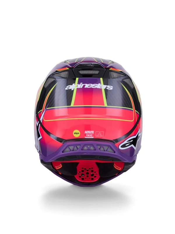ALPINESTARS HELMET S-M10 ERA PINK/VIO/YL XS