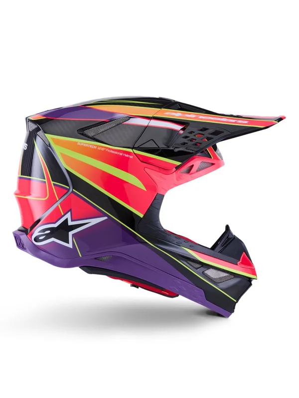 ALPINESTARS HELMET S-M10 ERA PINK/VIO/YL XS