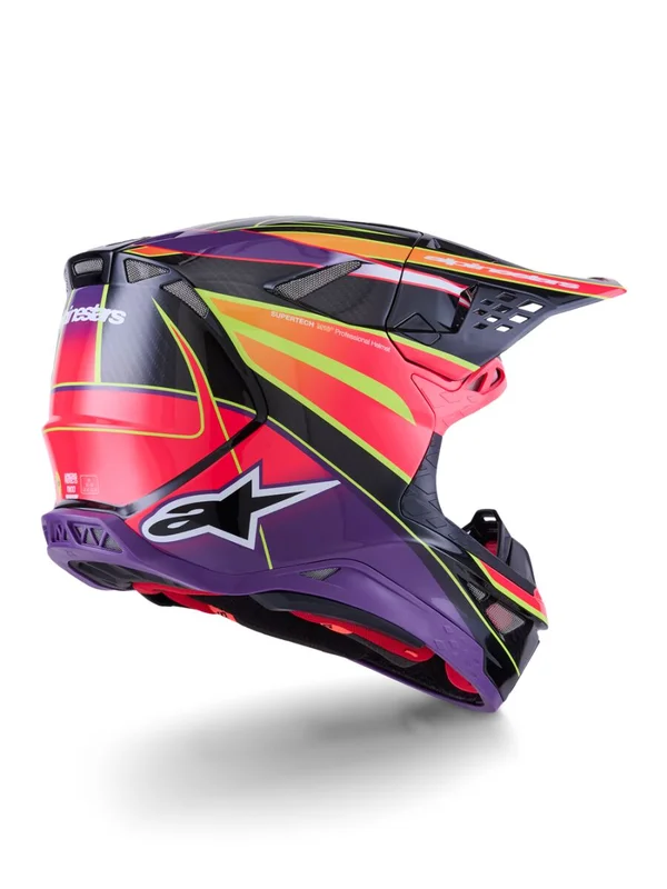ALPINESTARS HELMET S-M10 ERA PINK/VIO/YL XS