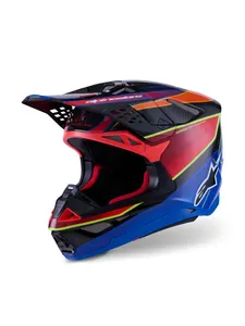 ALPINESTARS HELMET S-M10 ERA BLUE/RED/YL