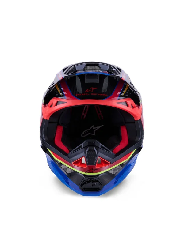 ALPINESTARS HELMET S-M10 ERA BLUE/RED/YL XS