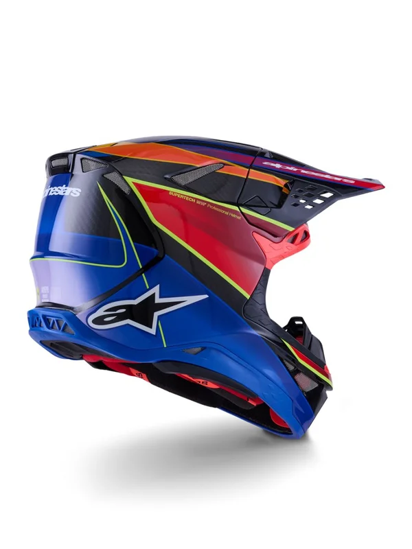 ALPINESTARS HELMET S-M10 ERA BLUE/RED/YL XS