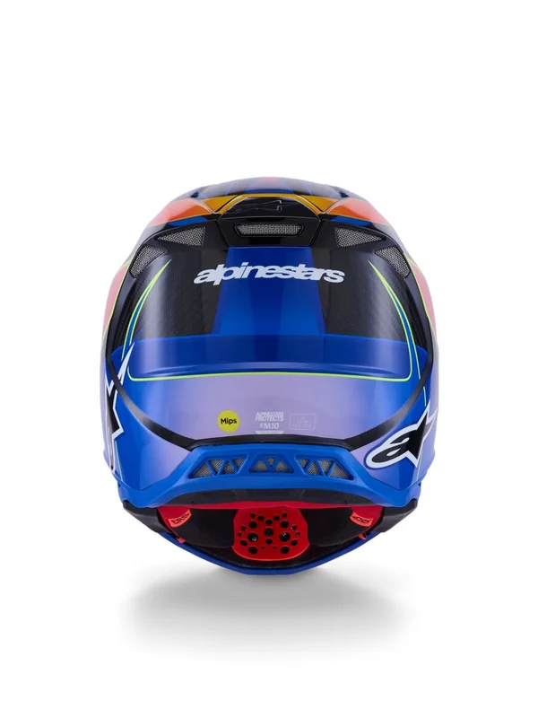 ALPINESTARS HELMET S-M10 ERA BLUE/RED/YL XS