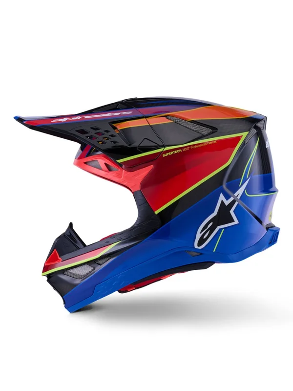 ALPINESTARS HELMET S-M10 ERA BLUE/RED/YL XS