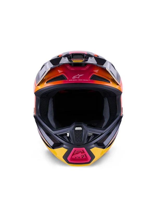 ALPINESTARS HELMET SM7 RISE BLK/YL/PINK XS
