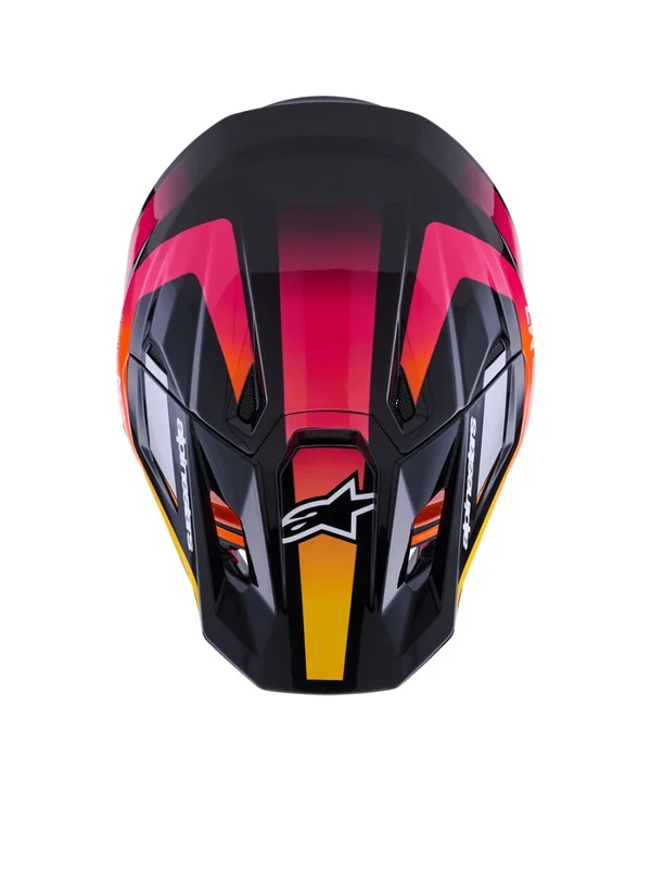 ALPINESTARS HELMET SM7 RISE BLK/YL/PINK XS