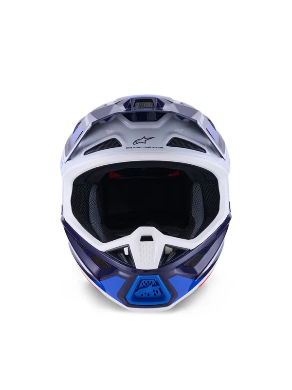 ALPINESTARS HELMET SM7 RISE BLUE/WHITE XS