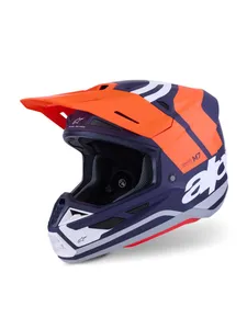 ALPINESTARS HELMET SM7 CORE ORAN/BLUE