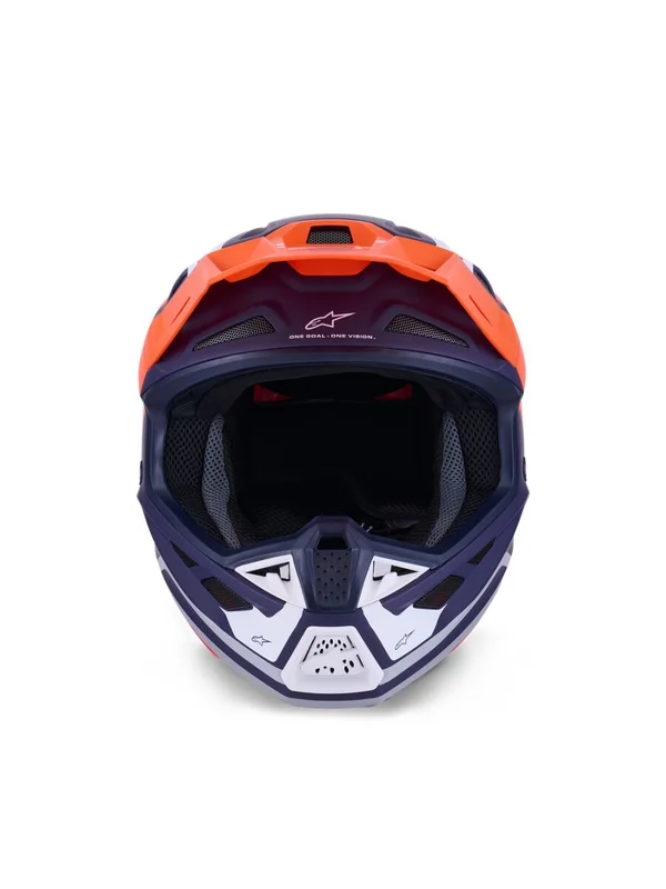 ALPINESTARS HELMET SM7 CORE ORAN/BLUE XS