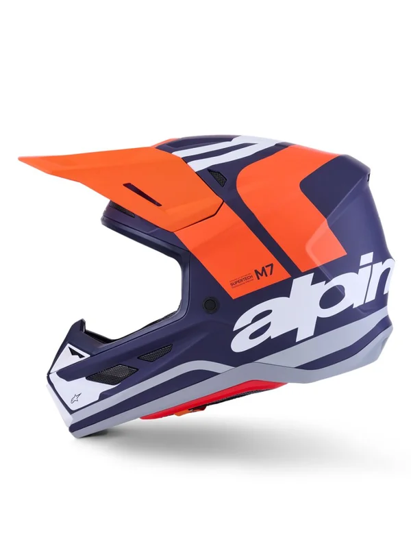 ALPINESTARS HELMET SM7 CORE ORAN/BLUE XS