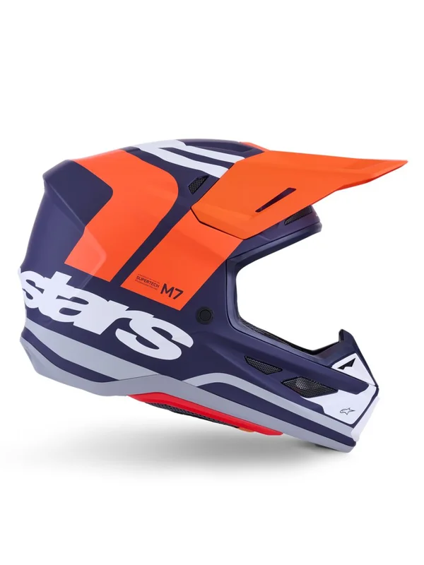 ALPINESTARS HELMET SM7 CORE ORAN/BLUE XS