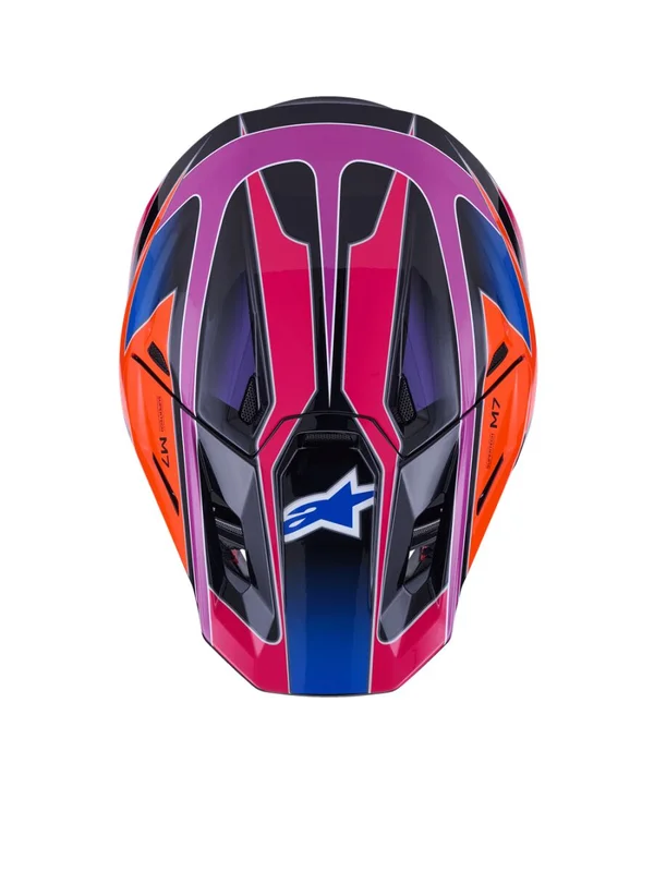 ALPINESTARS HELMET SM7 FUSE BLU/PU/PINK XS