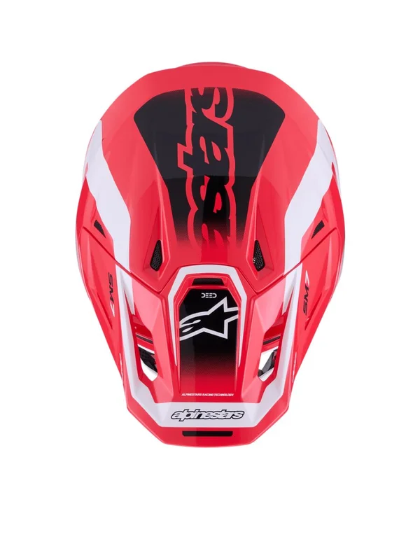 ALPINESTARS HELMET SM7 DEED RED/BLK/WH XS