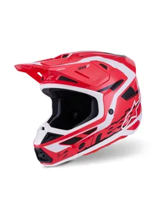 ALPINESTARS HELMET SM7 DEED RED/BLK/WH