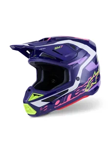 ALPINESTARS HELMET SM7 DEED PURPLE/PINK