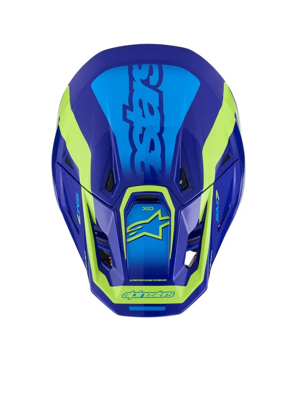 ALPINESTARS HELMET SM7 DEED BLUE/YEL XS