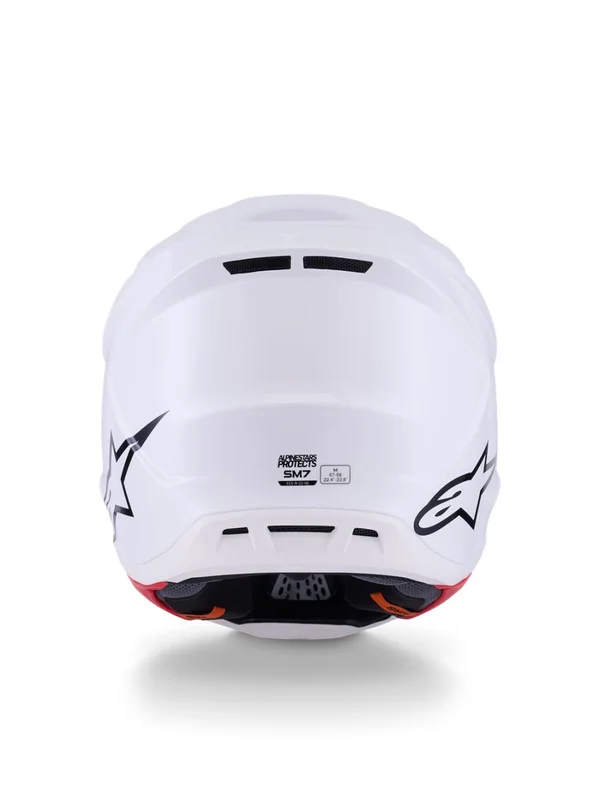 ALPINESTARS HELMET SM7 WHITE-GLOSS XS