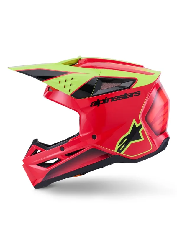 ALPINESTARS HELMET SM3 FRAY RED/YL/BLK XL