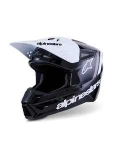 ALPINESTARS HELMET SM3 RADIUM BLK/WH/GY