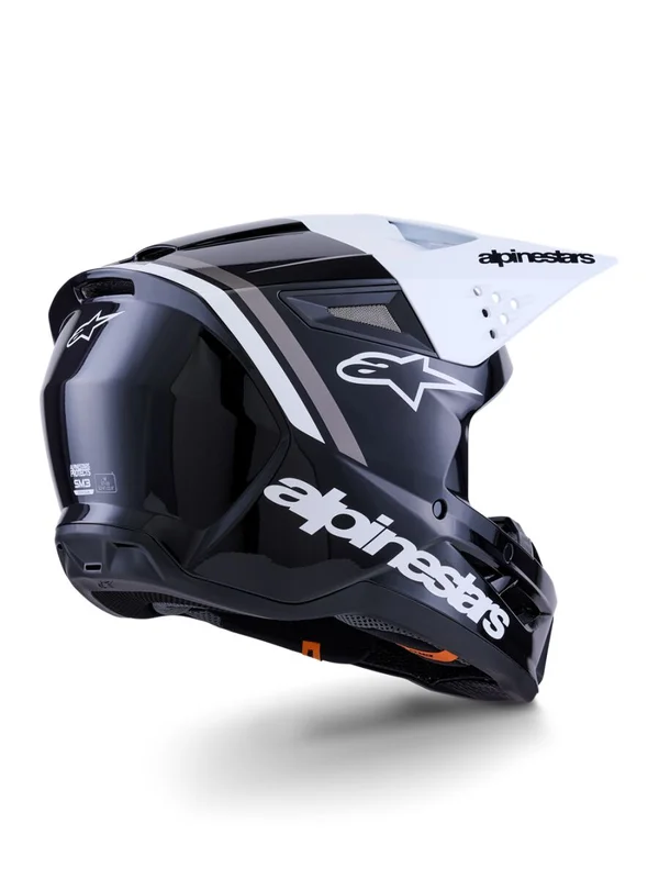 ALPINESTARS HELMET SM3 RADIUM BLK/WH/GY XS