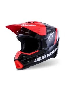ALPINESTARS HELMET SM3 RADIUM BLK/RED/WH