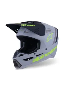 ALPINESTARS HELMET SM3 RADIUM GRAY/BLK/YL