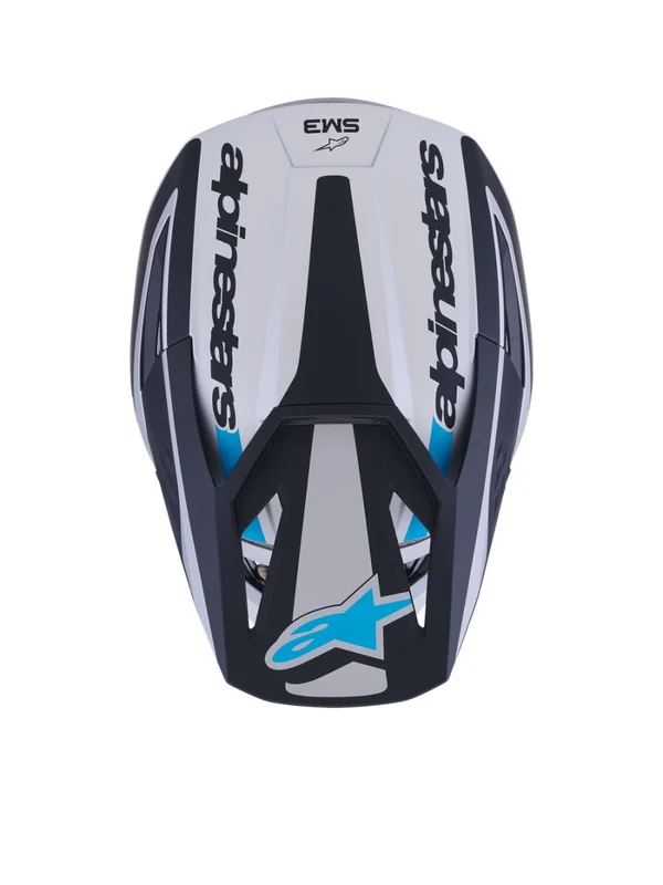 ALPINESTARS HELMET SM3 HEAT SILV/BL/BLK XS