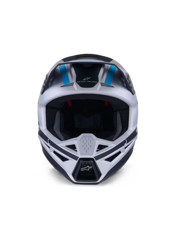 ALPINESTARS HELMET SM3 HEAT SILV/BL/BLK XS