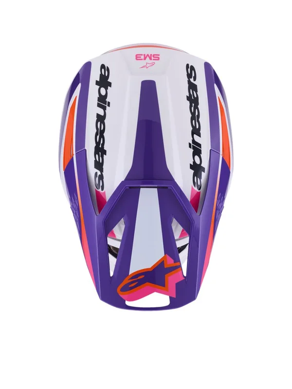 ALPINESTARS HELMET SM3 HEAT WHT/PU/PINK XS