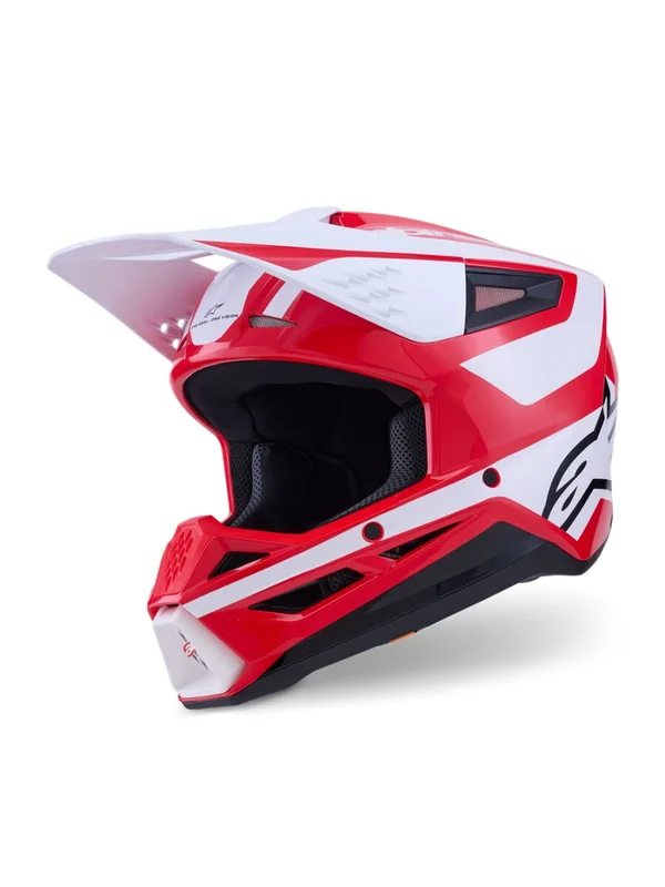 ALPINESTARS HELMET SM3 HEAT RED/WH/BLK XS