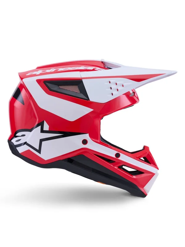 ALPINESTARS HELMET SM3 HEAT RED/WH/BLK XS