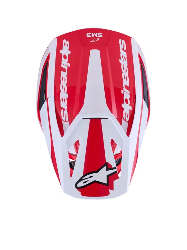 ALPINESTARS HELMET SM3 HEAT RED/WH/BLK XS