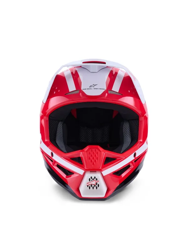 ALPINESTARS HELMET SM3 HEAT RED/WH/BLK XS
