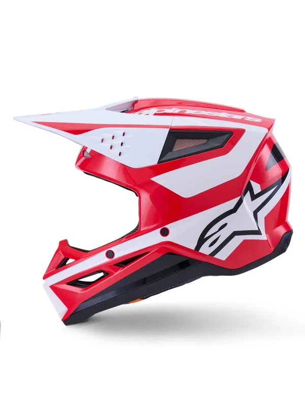 ALPINESTARS HELMET SM3 HEAT RED/WH/BLK XS