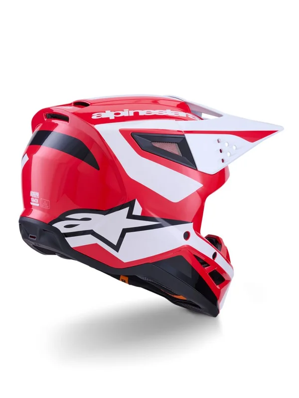 ALPINESTARS HELMET SM3 HEAT RED/WH/BLK XS