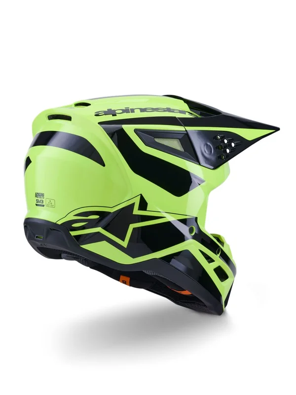 ALPINESTARS HELMET SM3 HEAT YEL/BLACK XS