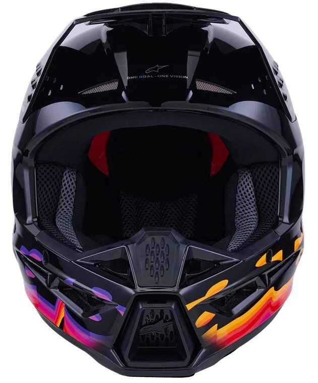 ALPINESTARS HELMET SM3 FORCE BLACK-GLOSS XS