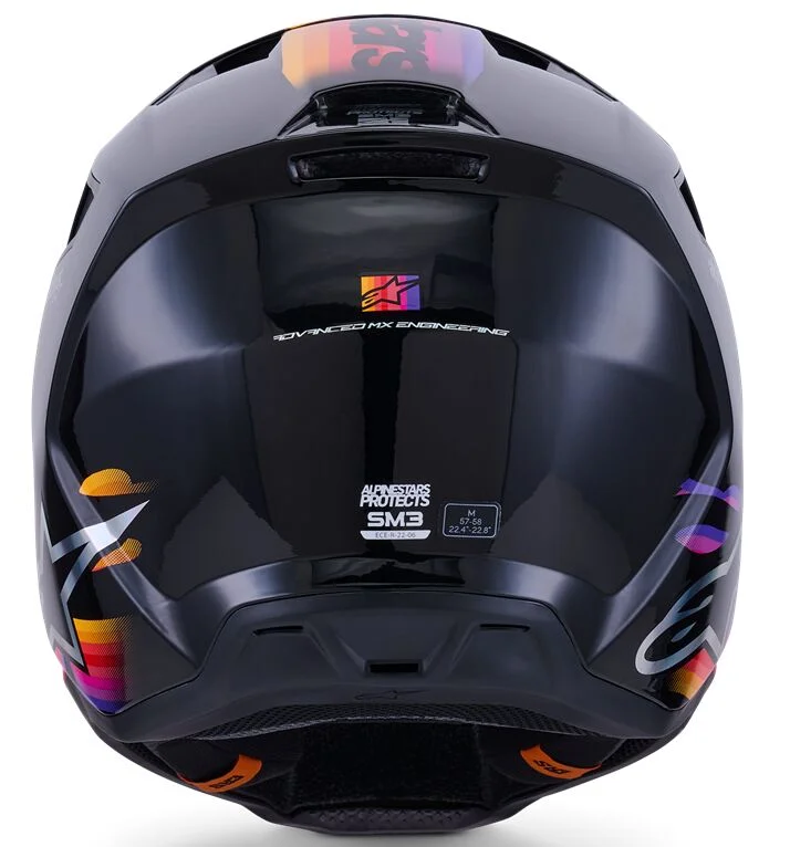 ALPINESTARS HELMET SM3 FORCE BLACK-GLOSS XS