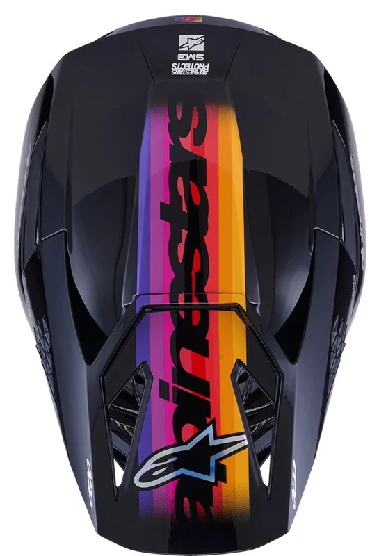 ALPINESTARS HELMET SM3 FORCE BLACK-GLOSS XS
