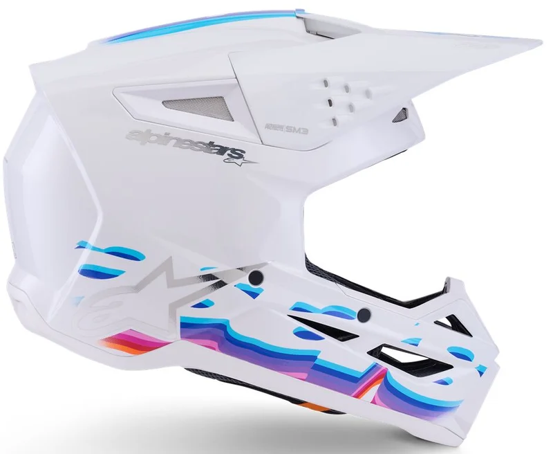 ALPINESTARS HELMET SM3 FORCE WHITE-GLOSS XS